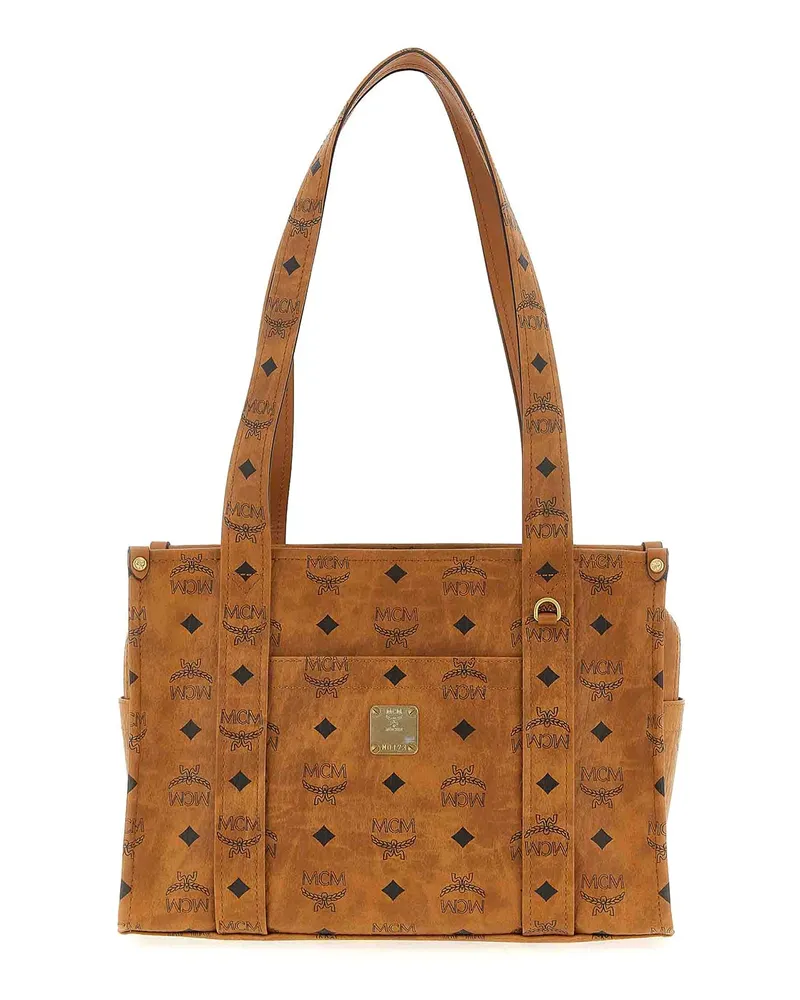 MCM Schultertasche - Braun Braun