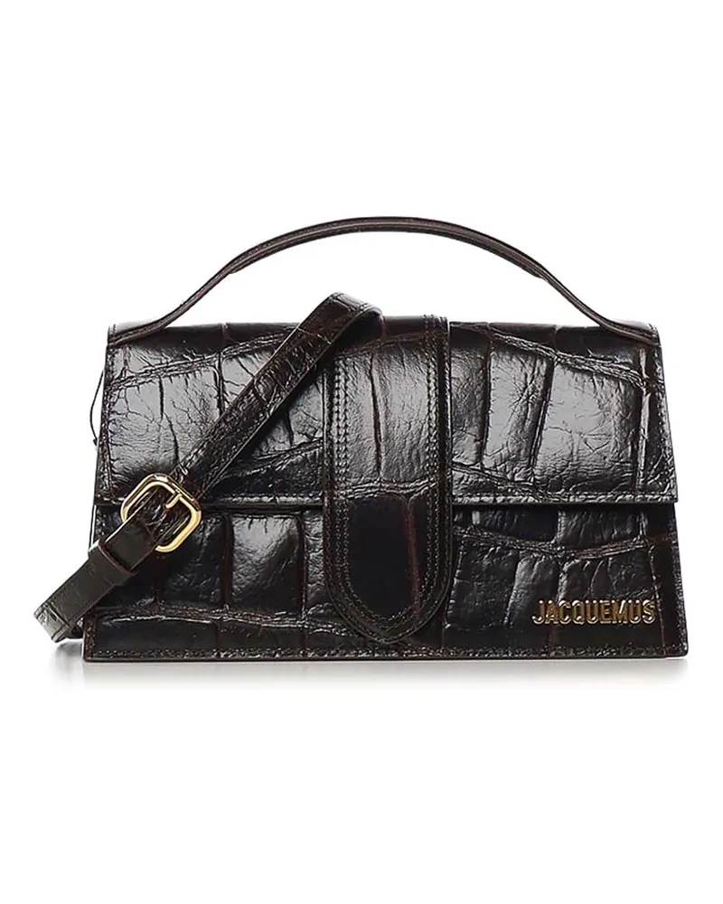 Jacquemus Schultertasche - Dunkelbraun Dunkelbraun