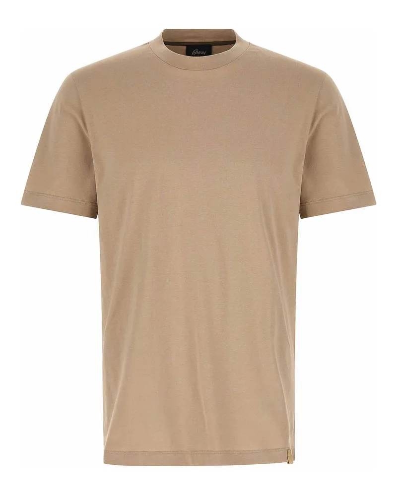 Brioni T-Shirt - Beige Beige