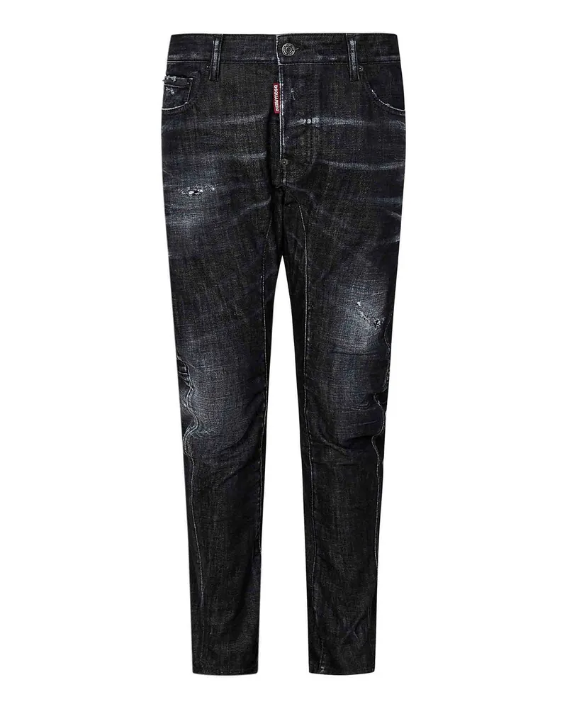 Dsquared2 Bootcut Jeans - Schwarz Schwarz