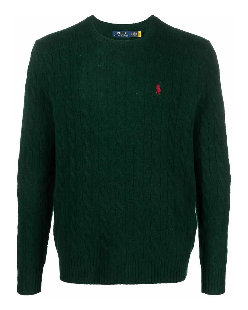 Ralph Lauren Rundhalspullover - Dunkelgrün Dunkelgrün