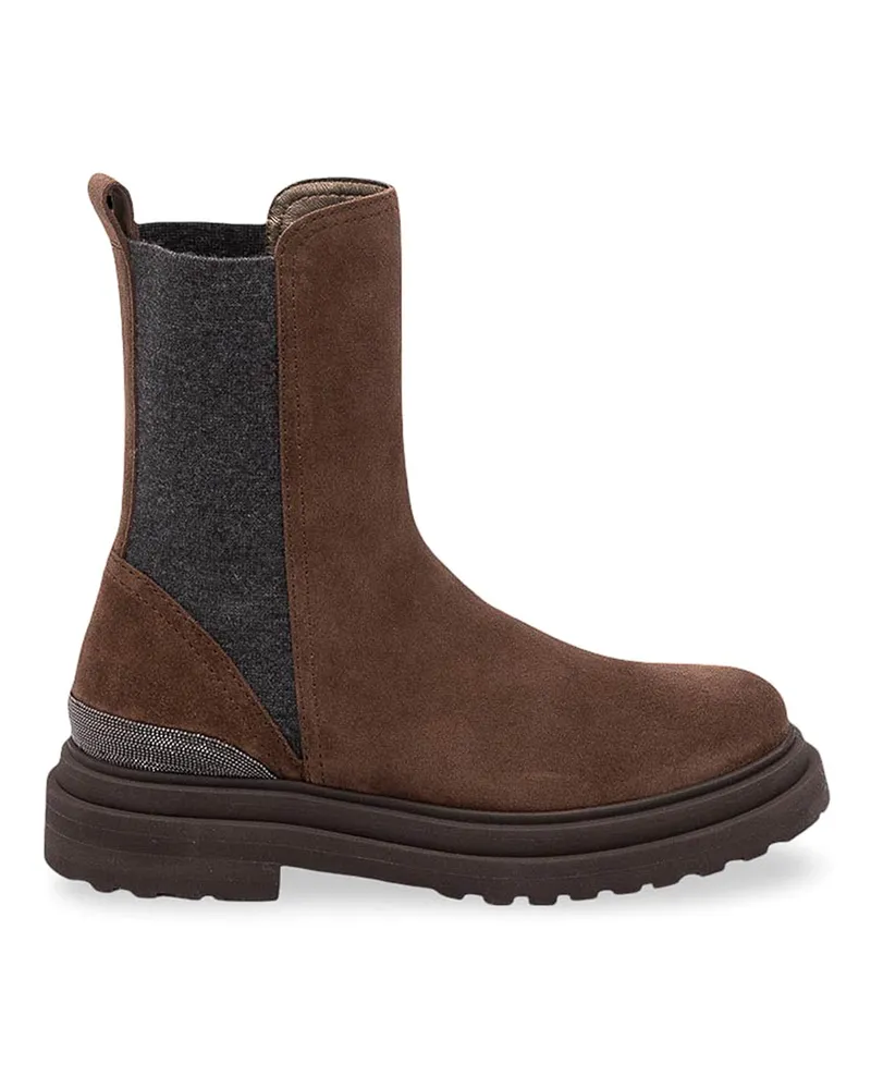 Brunello Cucinelli Stiefeletten - Braun Braun