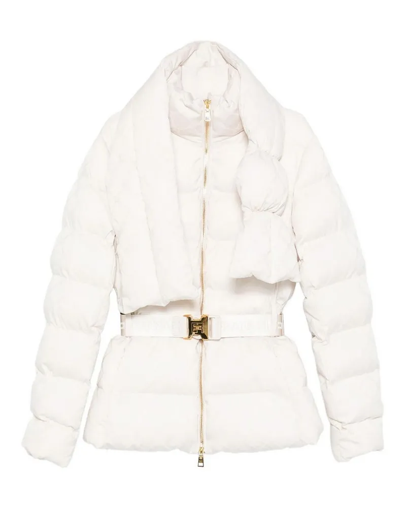 Elisabetta Franchi Daunenjacke - Weiß Weiß