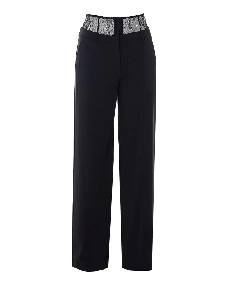 Patrizia Pepe Casual Hose - Schwarz Schwarz