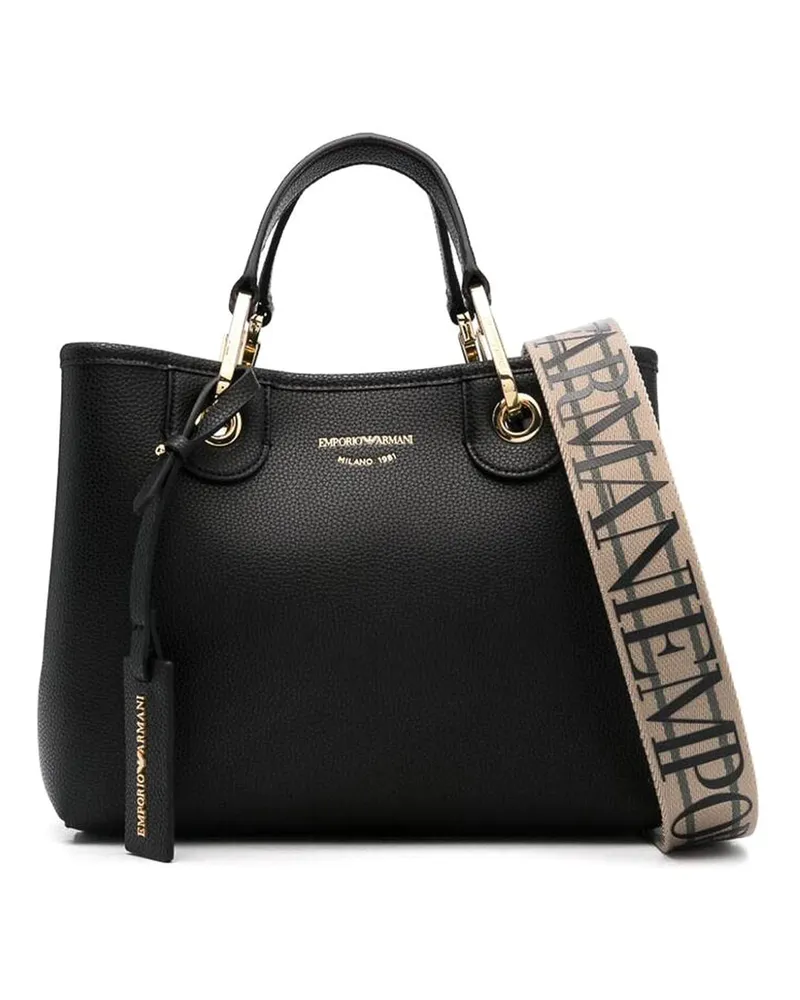 Emporio Armani Schultertasche - Schwarz Schwarz
