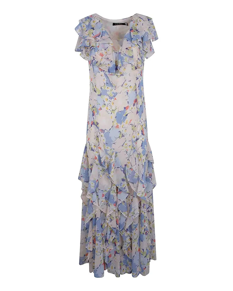 Ralph Lauren Maxikleid - Blau Blau