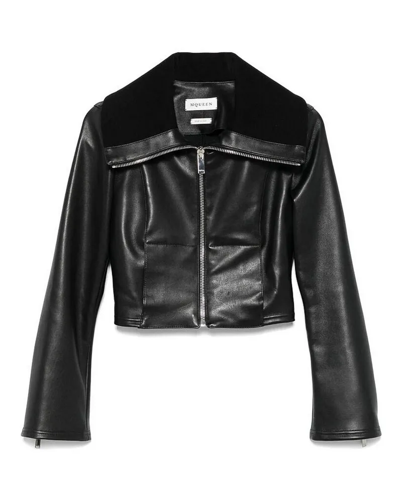 Alexander McQueen Casualjacke - Schwarz Schwarz