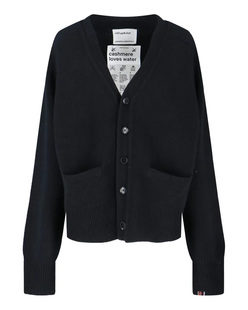 extreme cashmere Cardigan - Schwarz Schwarz