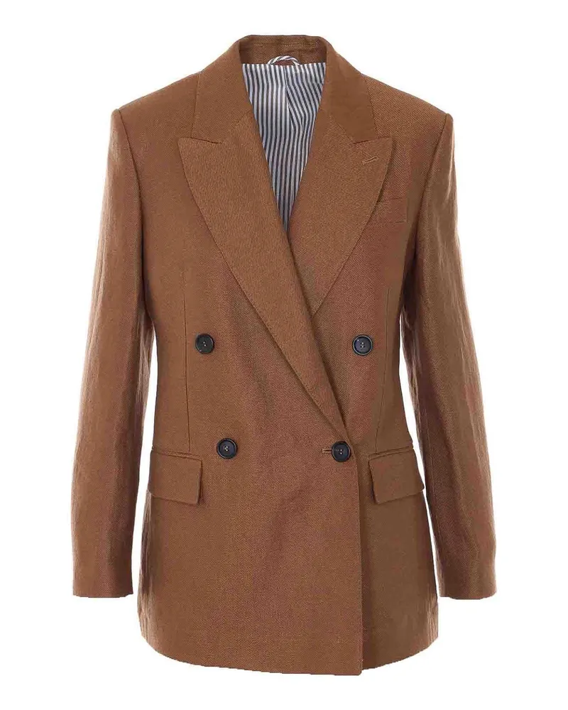 Brunello Cucinelli Casualjacke - Braun Braun