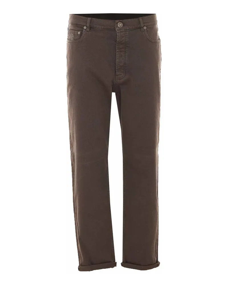 Brunello Cucinelli Casual Hose - Braun Braun