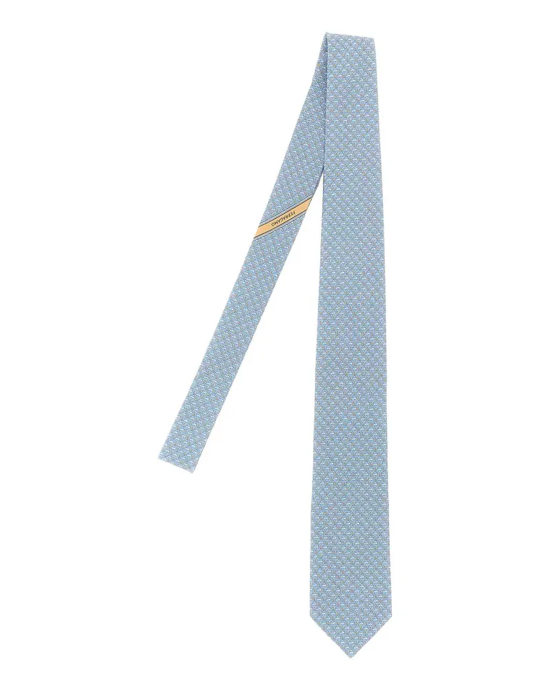 Ferragamo Krawatte - Hellblau Hellblau
