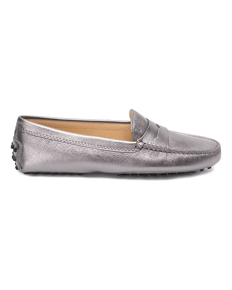 TOD'S Mokassins - Silber Silber