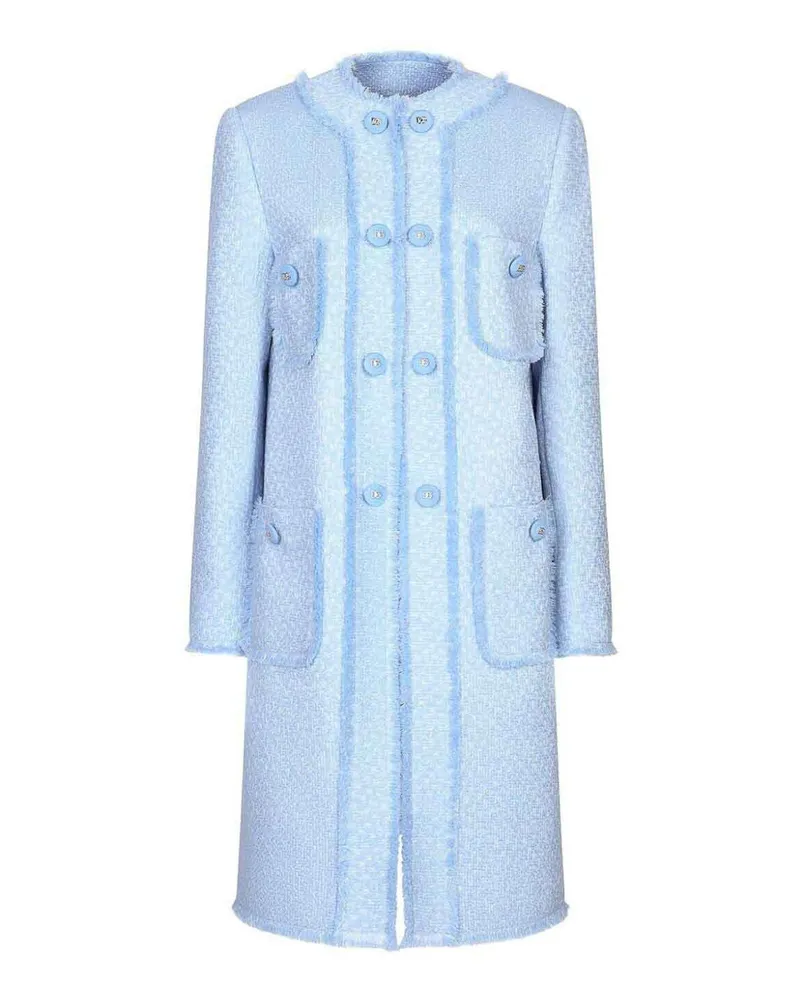Dolce & Gabbana Kurzer Mantel - Lila Lila