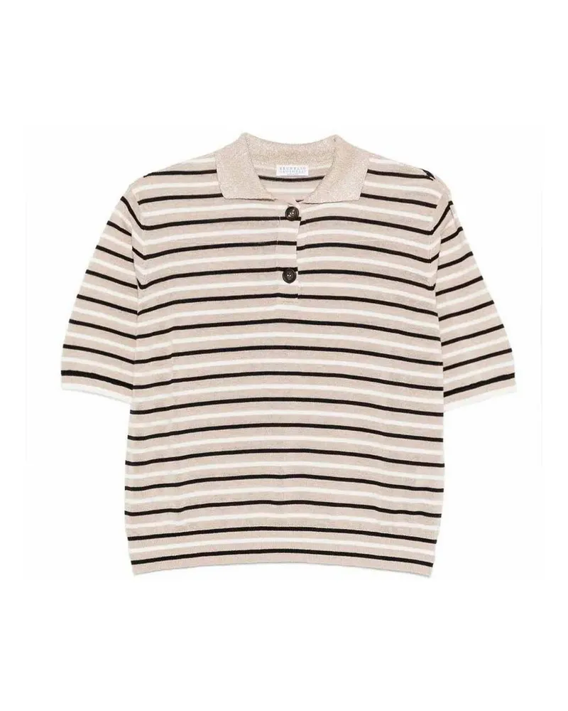 Brunello Cucinelli Rundhalspullover - Nude Nude