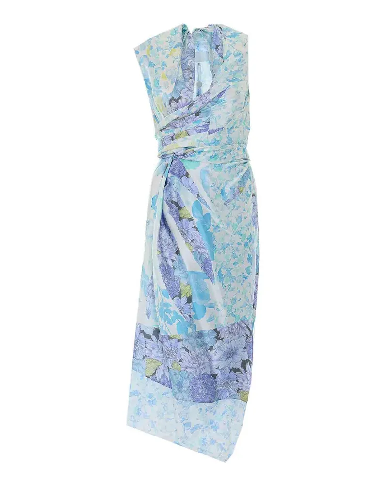 Maison Margiela Knielanges Kleid - Blau Blau