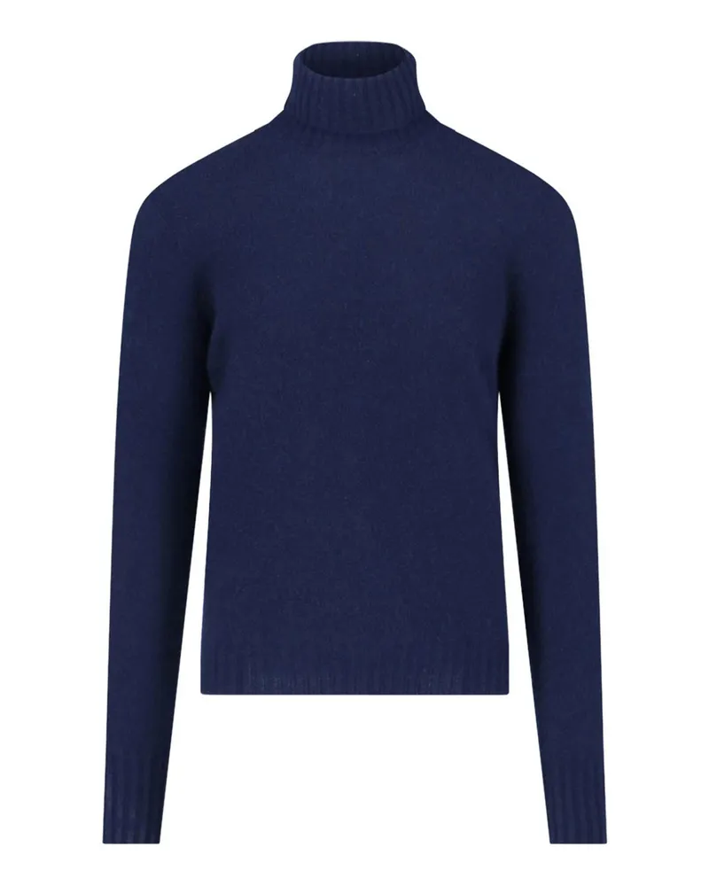 Drumohr  Rollkragenpullover - Blau Blau