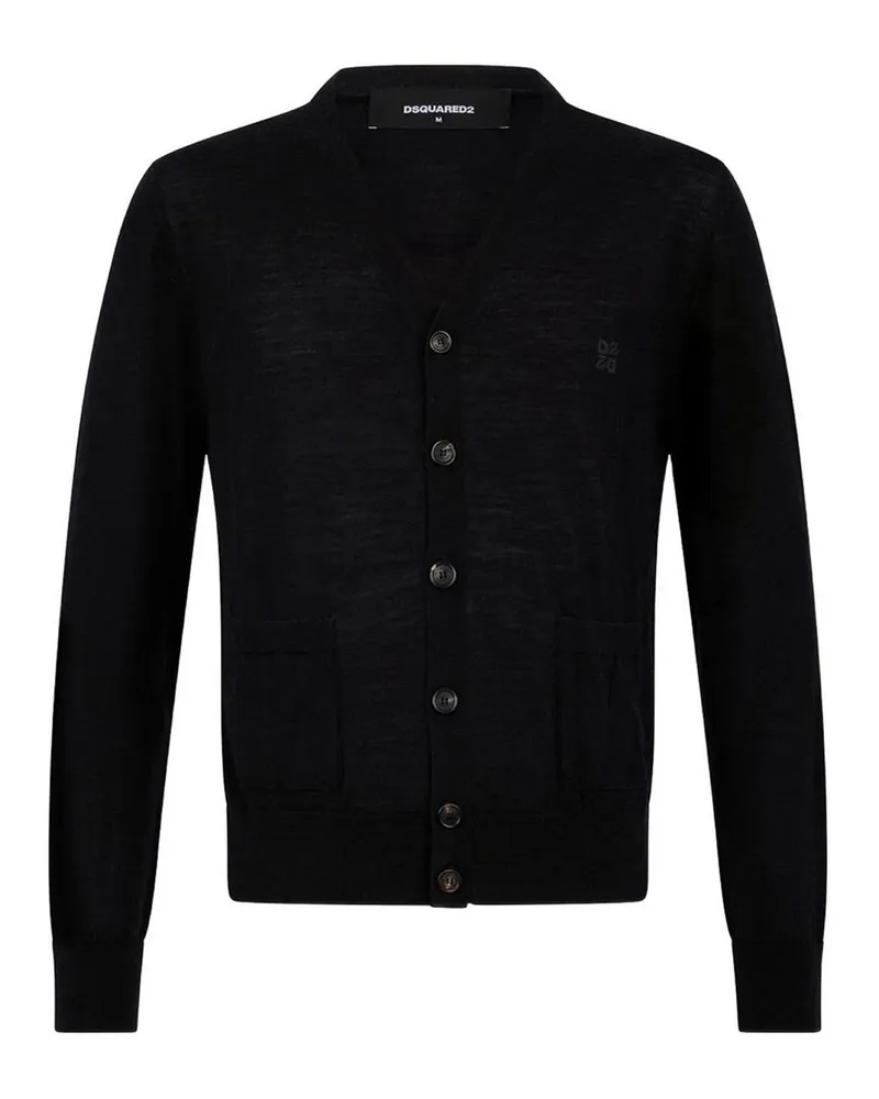 Dsquared2 Rundhalspullover - Schwarz Schwarz