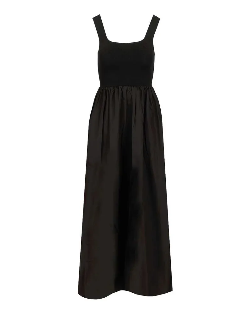 Matteau Knielanges Kleid - Schwarz Schwarz