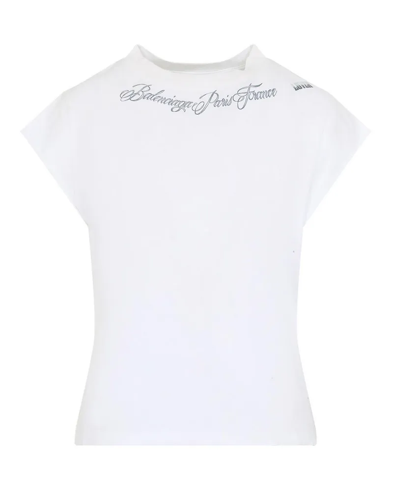 Balenciaga Top - Weiß Weiß