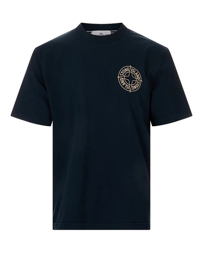 Stone Island T-Shirt - Blau Blau