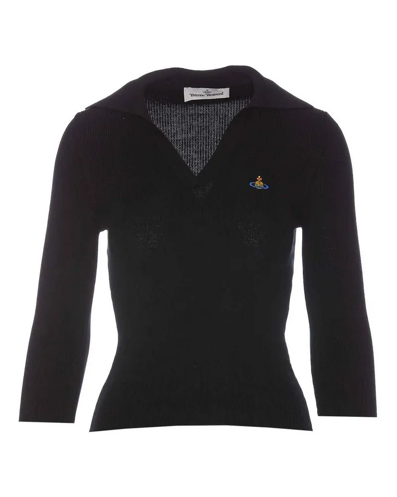 Vivienne Westwood Poloshirt - Schwarz Schwarz