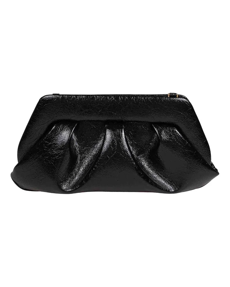 THEMOIRÈ Clutch - Schwarz Schwarz