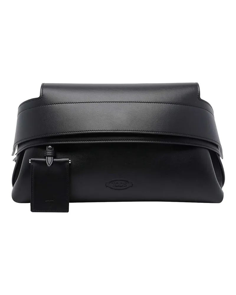 TOD'S Clutch - Schwarz Schwarz