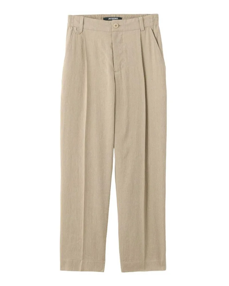 Jacquemus Casual Hose - Beige Beige