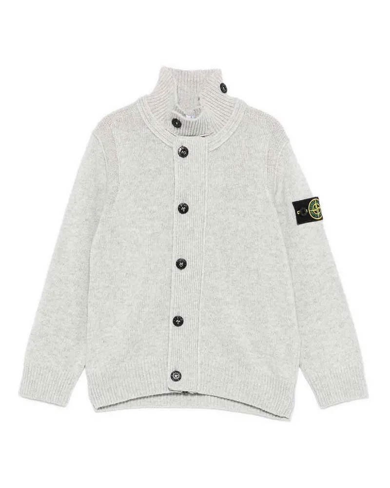 Stone Island Cardigan - Grau Grau