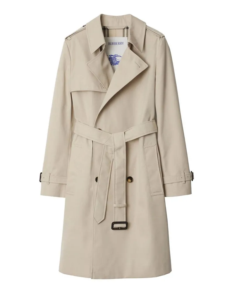 Burberry Knielanger Mantel - Beige Beige