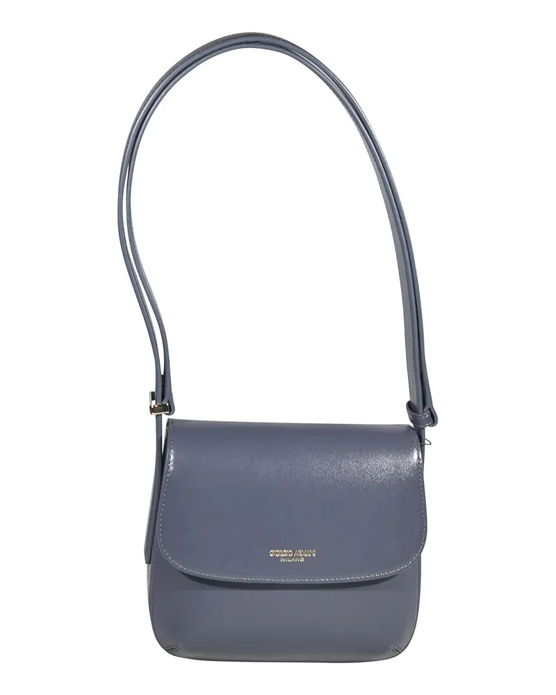 Giorgio Armani Schultertasche - Dunkelgrau Dunkelgrau