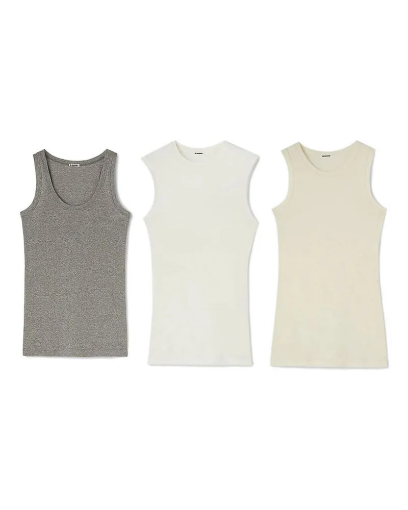 Jil Sander Top - Grau Grau