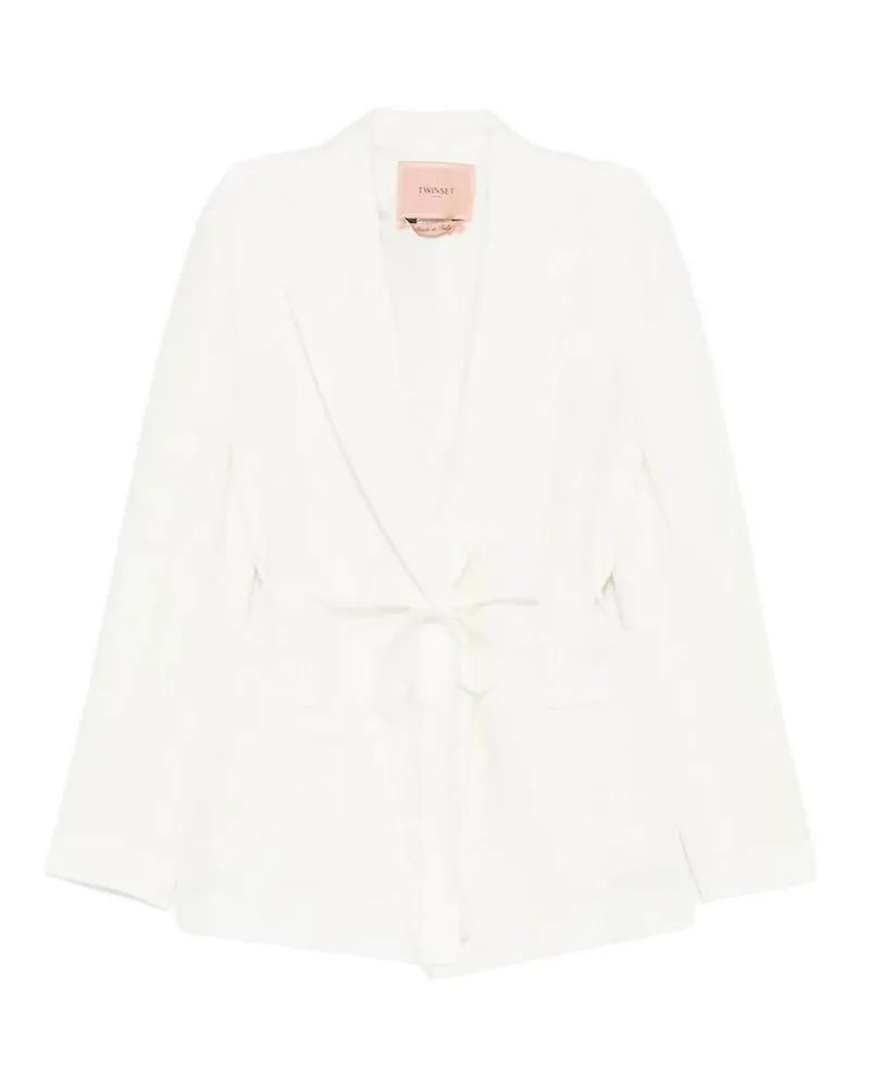 Twin-Set Casualjacke - Weiß Weiß