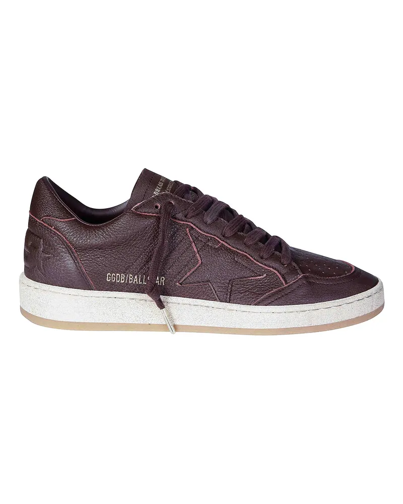 Golden Goose Sneaker - Dunkelrot Dunkelrot