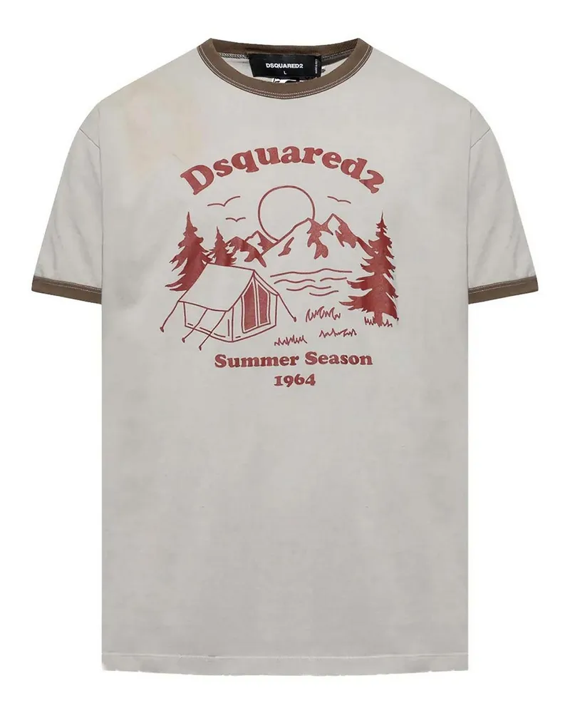 Dsquared2 T-Shirt - Hellgrau Hellgrau