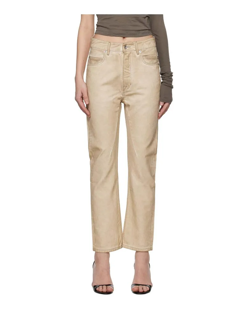 Rick Owens Bootcut Jeans - Orange Orange