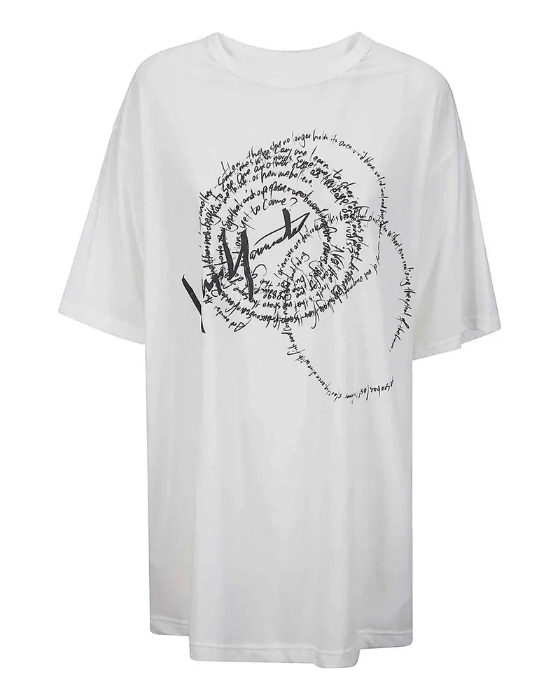 Yohji Yamamoto T-Shirt - Creme Creme