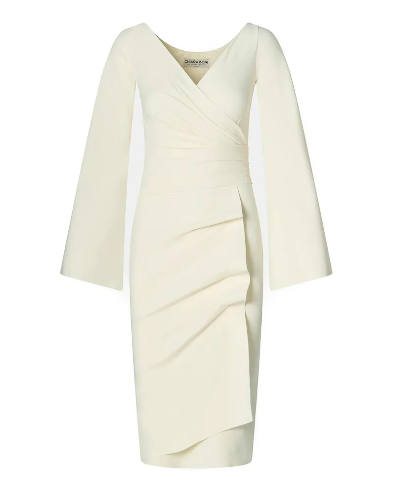 Chiara Boni Knielanges Kleid - Creme Creme