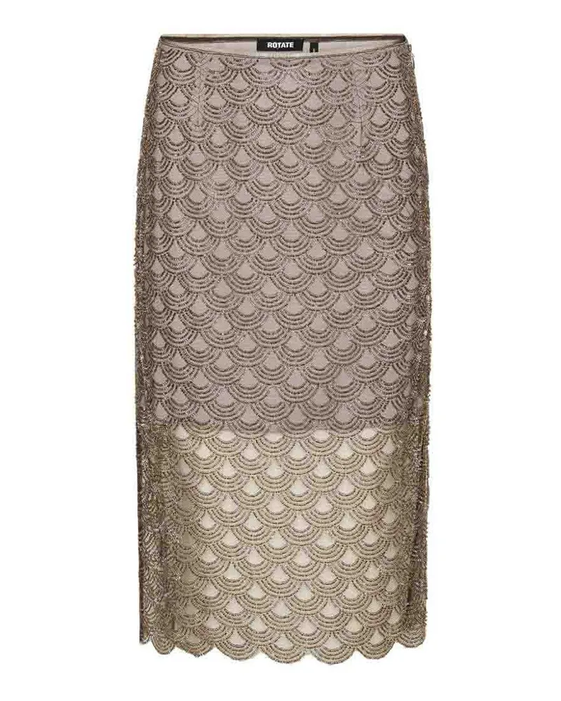 ROTATE Birger Christensen Midirock - Grau Grau