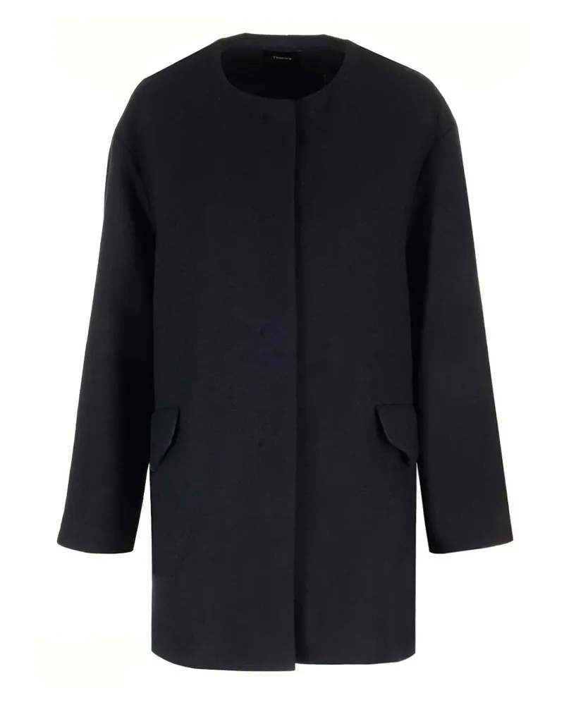 Theory Kurzer Mantel - Blau Blau