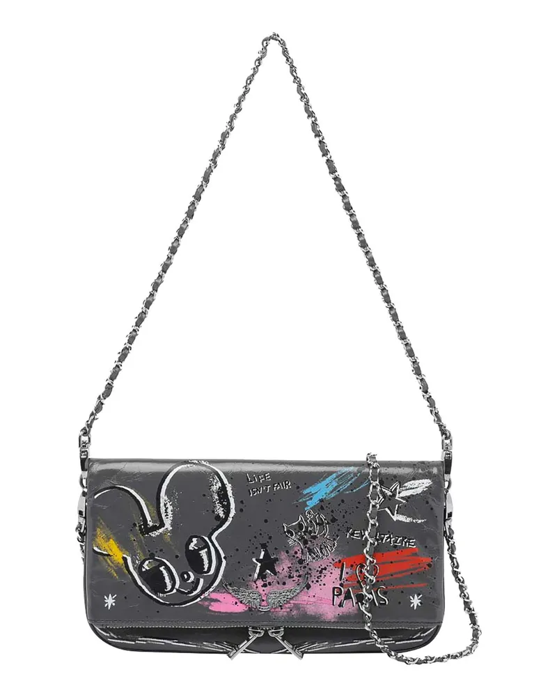 Zadig & Voltaire Umhängetasche - Grau Grau