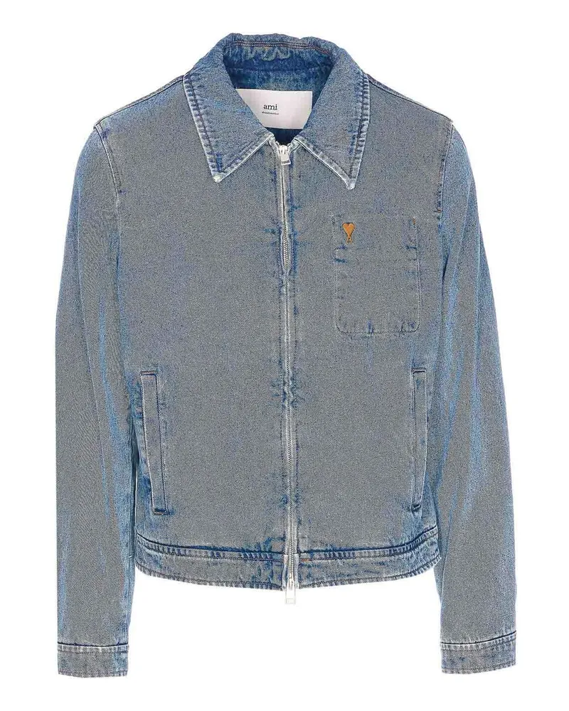 AMI Paris Jeansjacke - Blau Blau