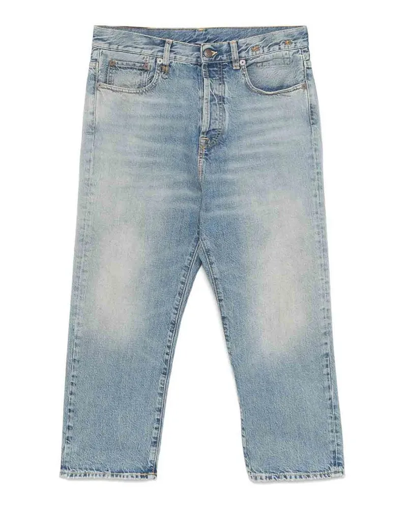 R13 Straight Leg Jeans - Blau Blau
