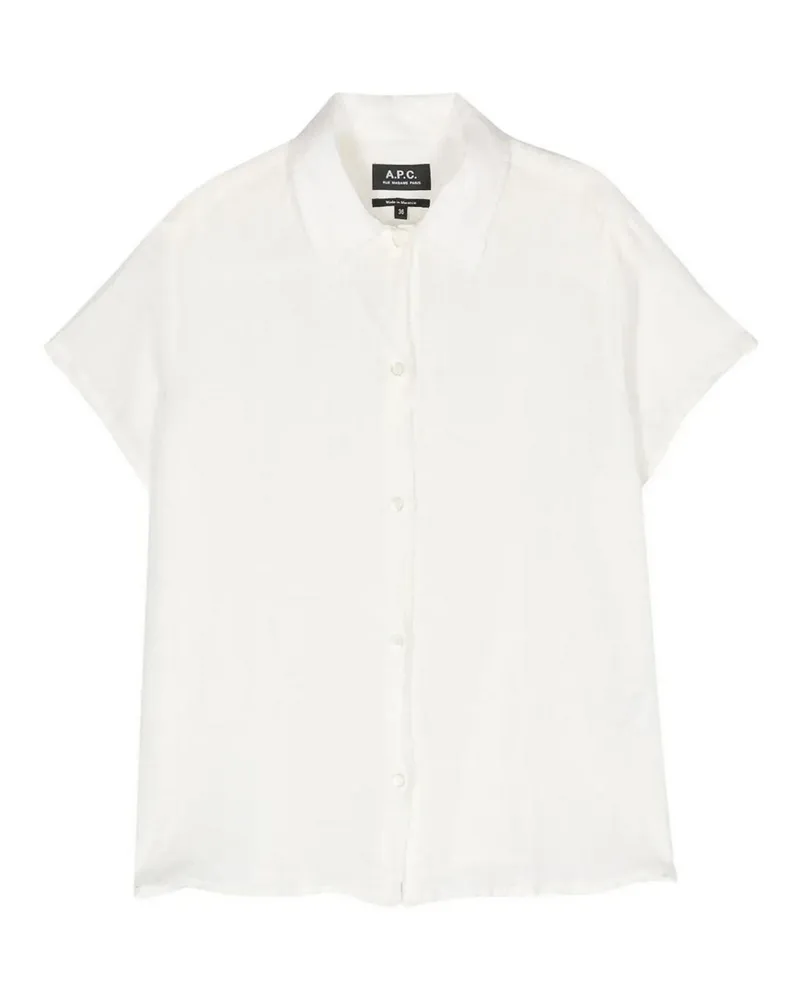 A.P.C. A. P.C. Hemd - Weiß Weiß