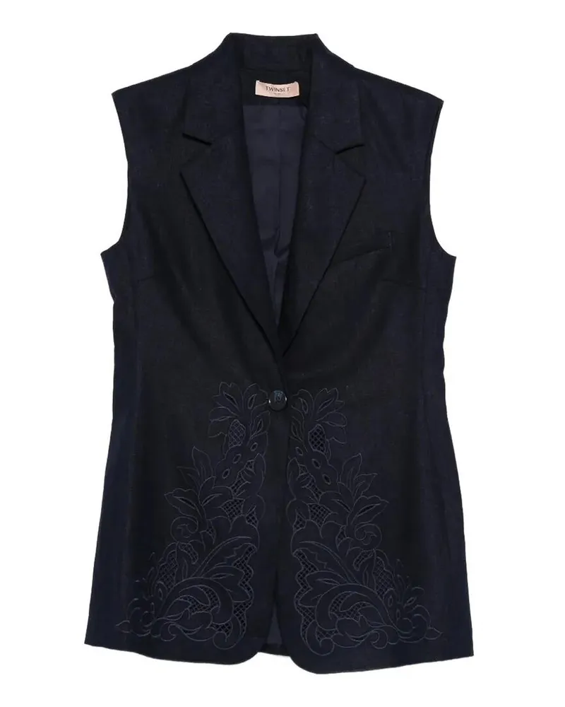 Twin-Set Weste - Blau Blau
