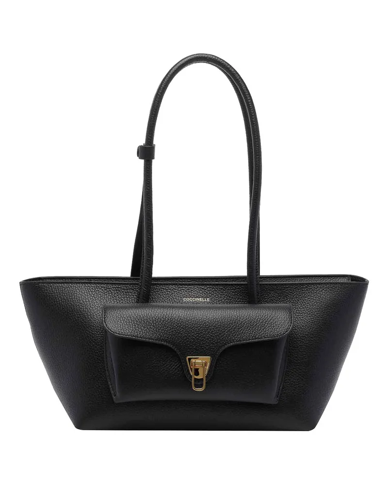 Coccinelle Schultertasche - Schwarz Schwarz