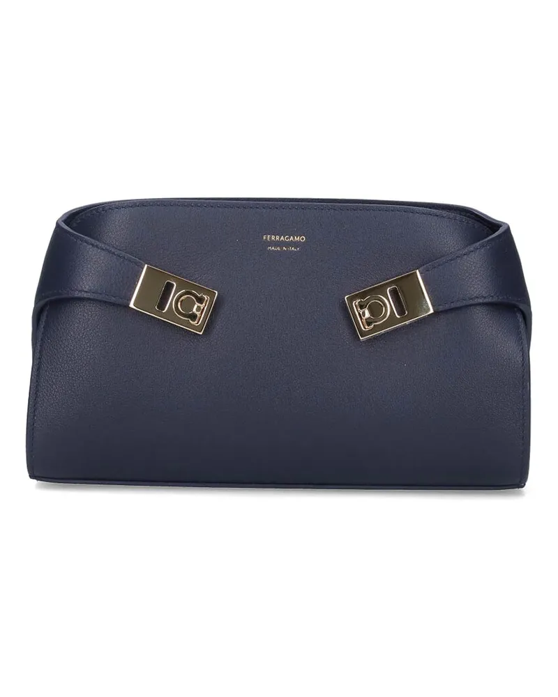 Ferragamo Schultertasche - Blau Blau