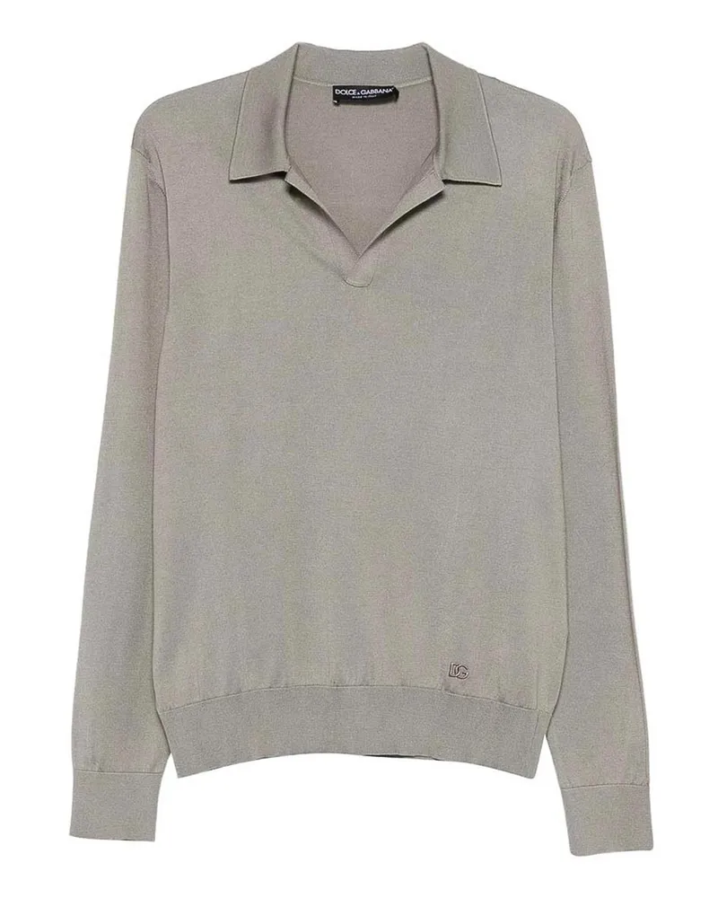 Dolce & Gabbana Rundhalspullover - Grau Grau