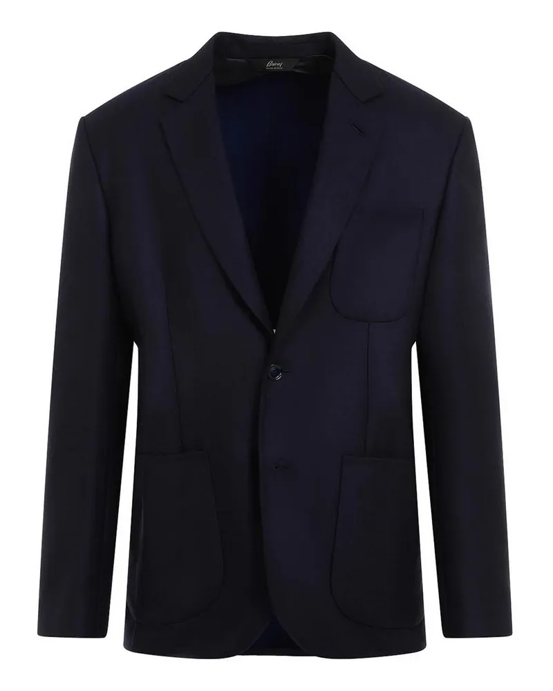 Brioni Casualjacke - Dunkelblau Dunkelblau