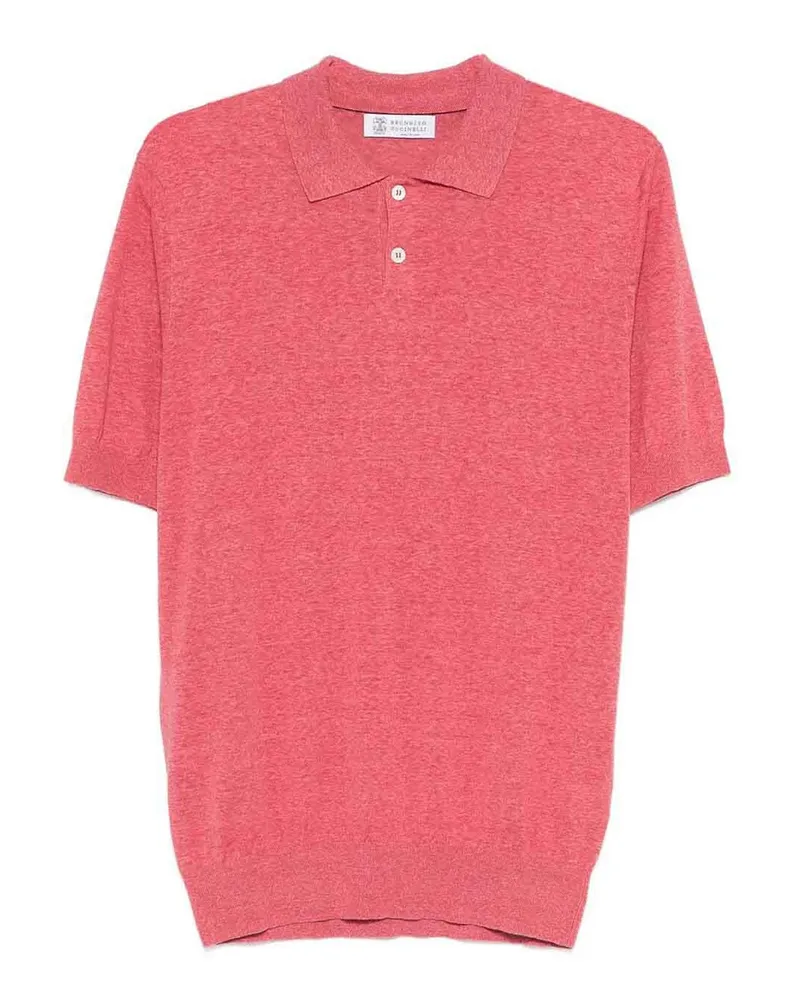 Brunello Cucinelli Poloshirt - Rot Rot